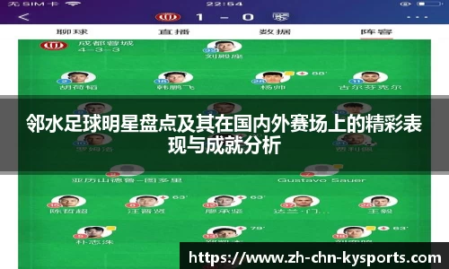 邻水足球明星盘点及其在国内外赛场上的精彩表现与成就分析